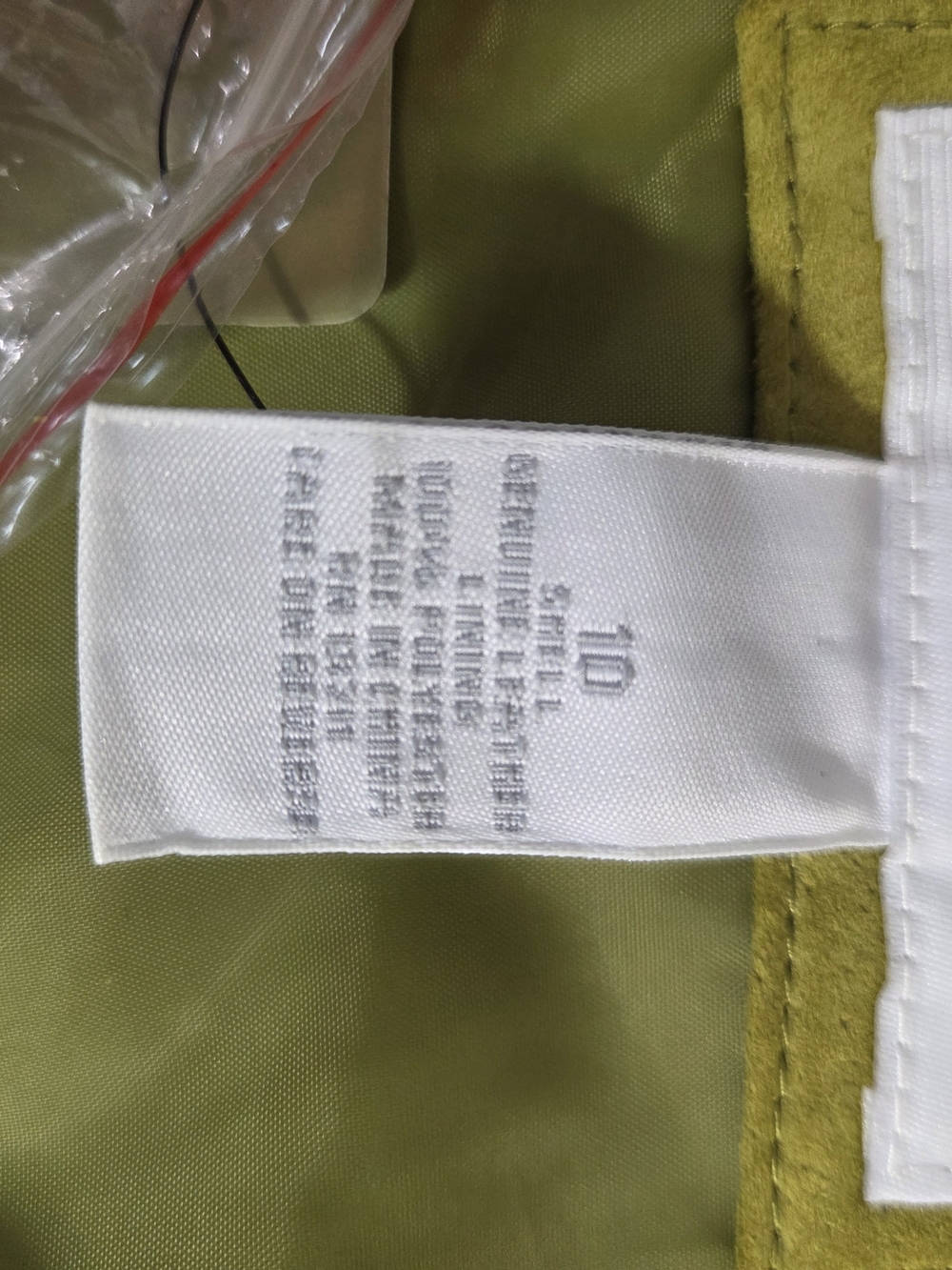 Women's Suede Button-Front Jacket in Oak Moss Green - Picture 7 of 8